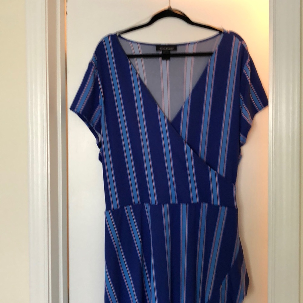 Multi-blue dress